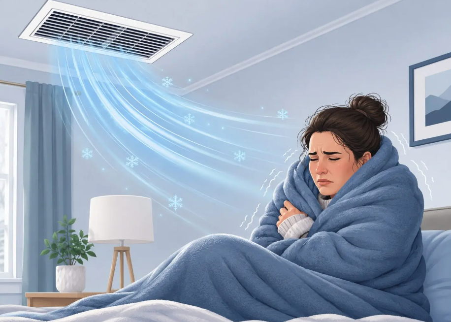 A Cold Back Bedroom Is a Repair Call Not a Space Heater